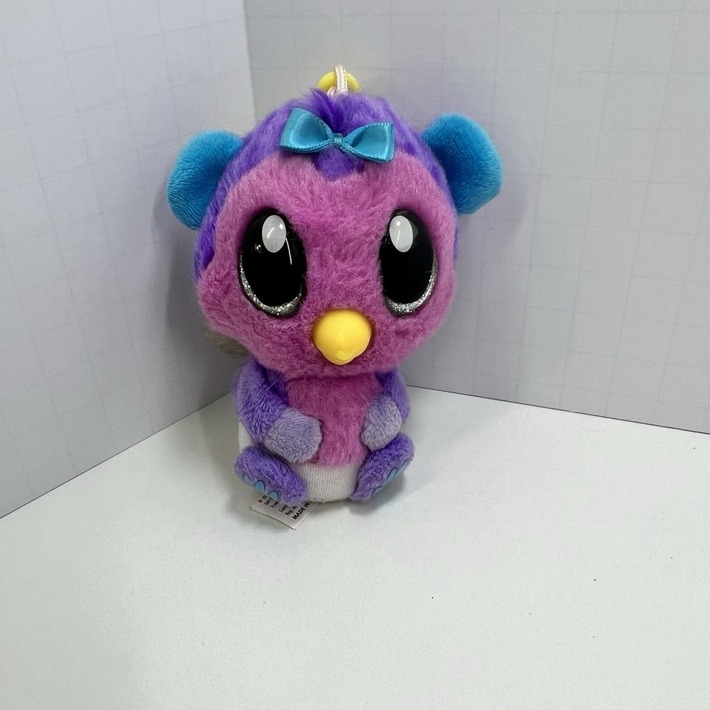 Hatchimals 3" Plush Animal Keychain Backpack Clip Spin‎ Master 2019